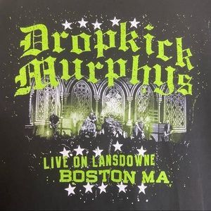 ☘️ RARE Dropkick Murphy’s Show T-shirt 2X